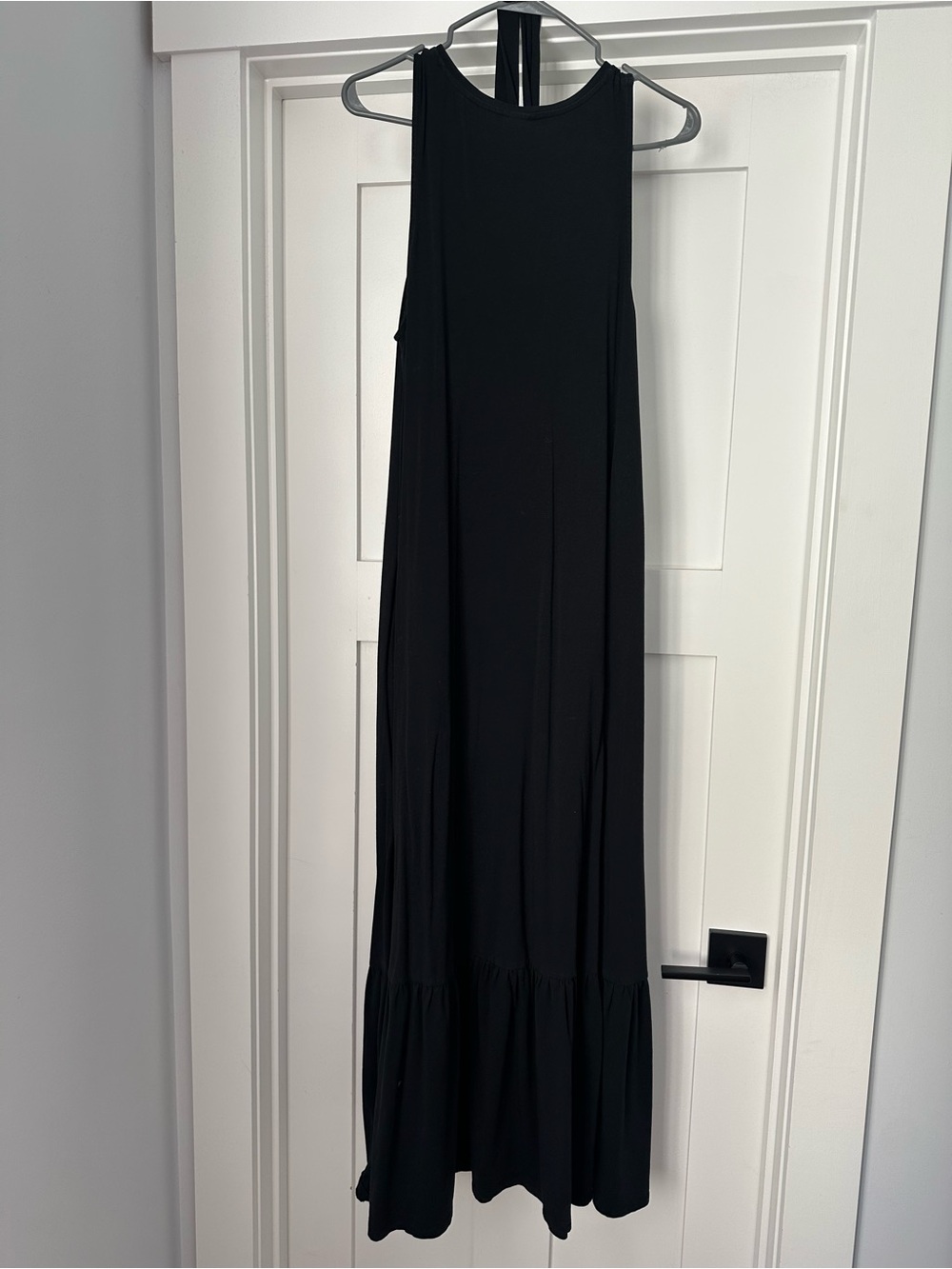 a new day Black Halter Tie-Waist Maxi Dress - Picture 4 of 4